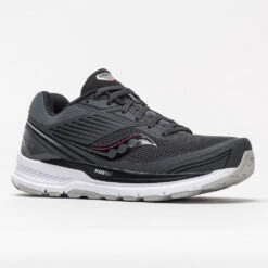 Saucony Echelon 8 Women's Charcoal/Cherry -Footwear Sale 046468 5
