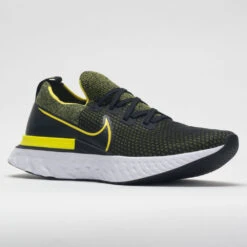 Nike React Infinity Run Flyknit Men's Black/Sonic Yellow 12 Nike React Infinity Run Flyknit Men's Black/Sonic Yellow -Footwear Sale 046537 5
