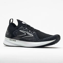 Brooks Levitate Stealthfit 5 Women's Black/Gray/White -Footwear Sale 047237 5