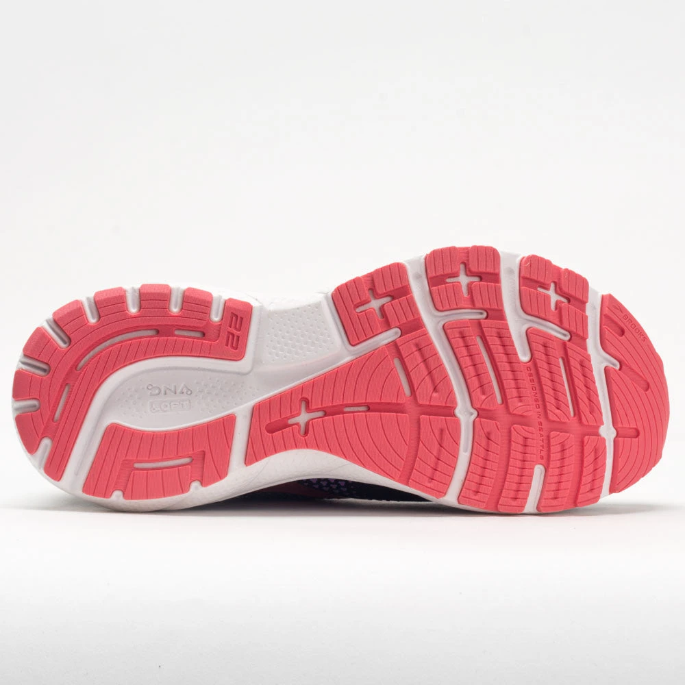 Brooks Adrenaline GTS 22 Women's Black/Purple/Coral 6 Brooks Adrenaline GTS 22 Women's Black/Purple/Coral - Image 4