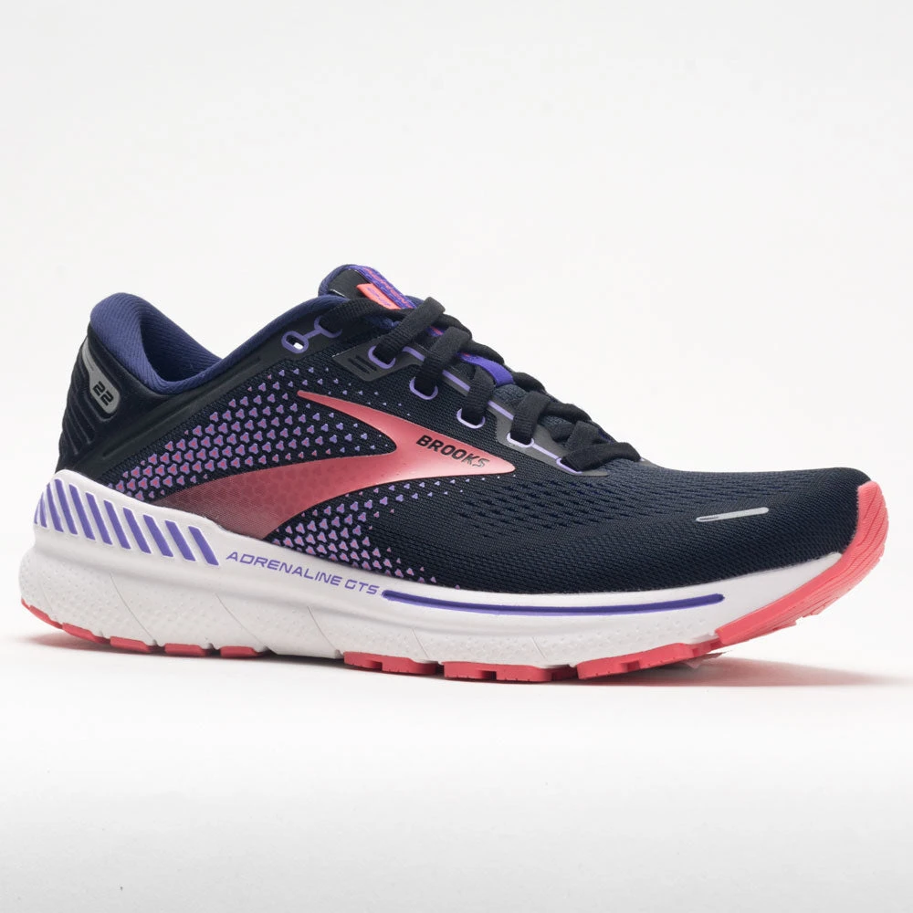 Brooks Adrenaline GTS 22 Women's Black/Purple/Coral 7 Brooks Adrenaline GTS 22 Women's Black/Purple/Coral - Image 5