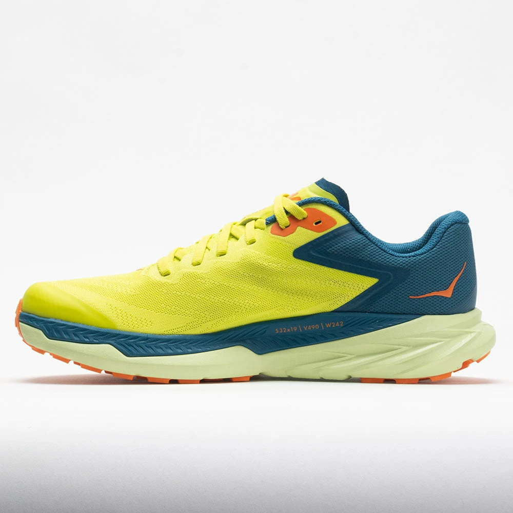 HOKA Zinal Men's Evening Primrose/Blue Coral 4 HOKA Zinal Men's Evening Primrose/Blue Coral - Image 2