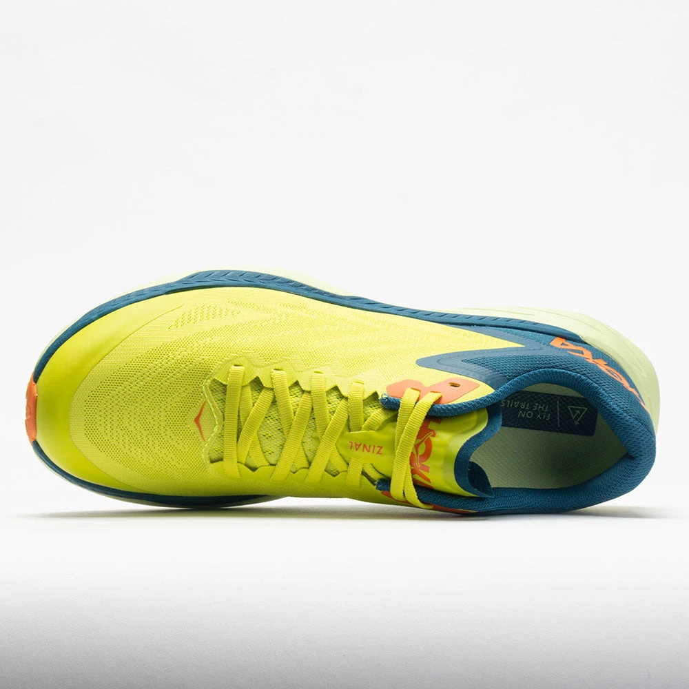 HOKA Zinal Men's Evening Primrose/Blue Coral 5 HOKA Zinal Men's Evening Primrose/Blue Coral - Image 3