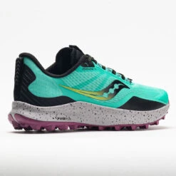 Saucony Peregrine 12 Women's Cool Mint/Acid -Footwear Sale 048046 6