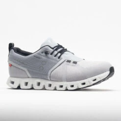 On Running On Cloud 5 Waterproof Men's Glacier/White -Footwear Sale 048092 5