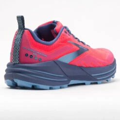 Brooks Cascadia 16 Women's Pink/Flambe/Cobalt -Footwear Sale 048164 6