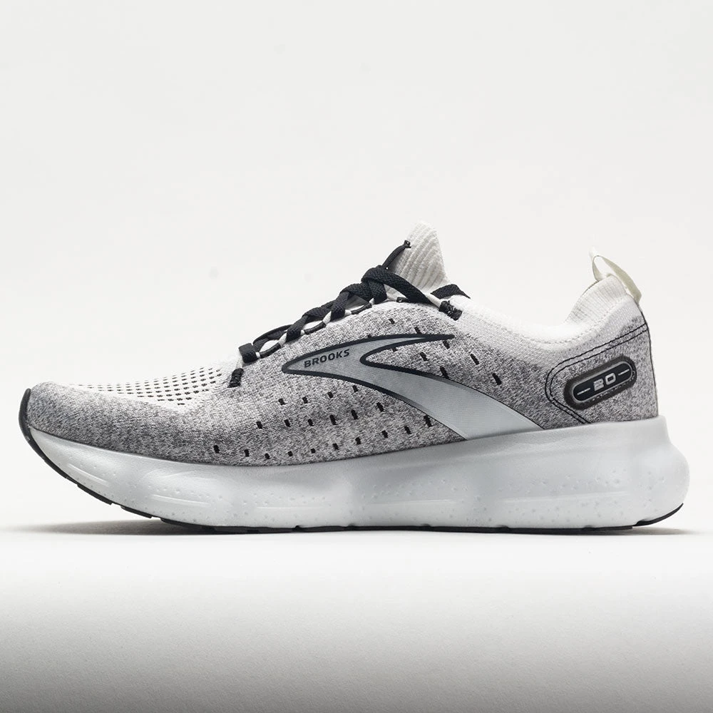 Brooks Glycerin Stealthfit 20 Men's White/Grey/Black 4 Brooks Glycerin Stealthfit 20 Men's White/Grey/Black - Image 2