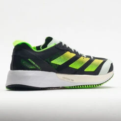 Adidas Adizero Adios 7 Women's Core Black/Beam Yellow/Solar Green -Footwear Sale 048521 6