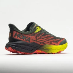 HOKA Speedgoat 5 Men's Thyme/Fiesta -Footwear Sale 048562 6