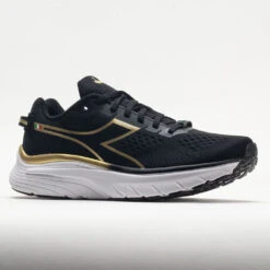 Diadora Equipe Atomo Women's Black/Gold/White -Footwear Sale 048604 5