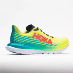 HOKA Mach 5 Women's Evening Primrose/Scuba Blue -Footwear Sale 048629 6