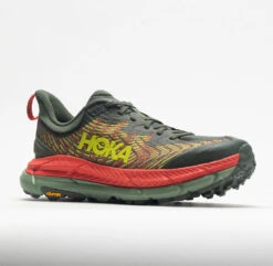 HOKA Mafate Speed 4 Men's Thyme/Fiesta 12 HOKA Mafate Speed 4 Men's Thyme/Fiesta -Footwear Sale 048635 5