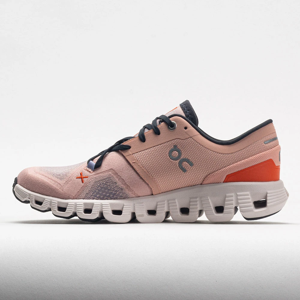 On Running On Cloud X 3 Women's Rose/Sand 4 On Running On Cloud X 3 Women's Rose/Sand - Image 2