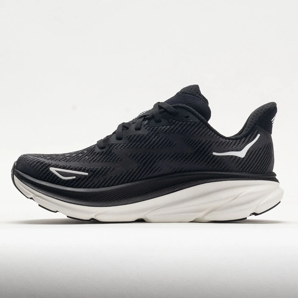 HOKA Clifton 9 Women's Black/White 4 HOKA Clifton 9 Women's Black/White - Image 2