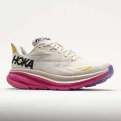 HOKA Clifton 9 Women's Eggnog/Blanc De Blanc -Footwear Sale 049209 5