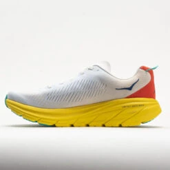 HOKA Rincon 3 Men's White/Eggnog -Footwear Sale 049235 1