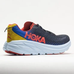 HOKA Rincon 3 Men's Black/Dazzling Blue -Footwear Sale 049236 6