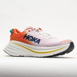 HOKA Bondi X Men's Blanc De Blanc/Flame 12 HOKA Bondi X Men's Blanc De Blanc/Flame -Footwear Sale 049244 5
