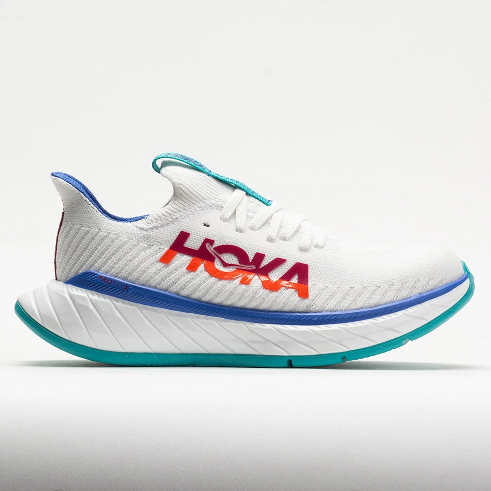 HOKA Carbon X 3 Men's White/Flame 3 HOKA Carbon X 3 Men's White/Flame
