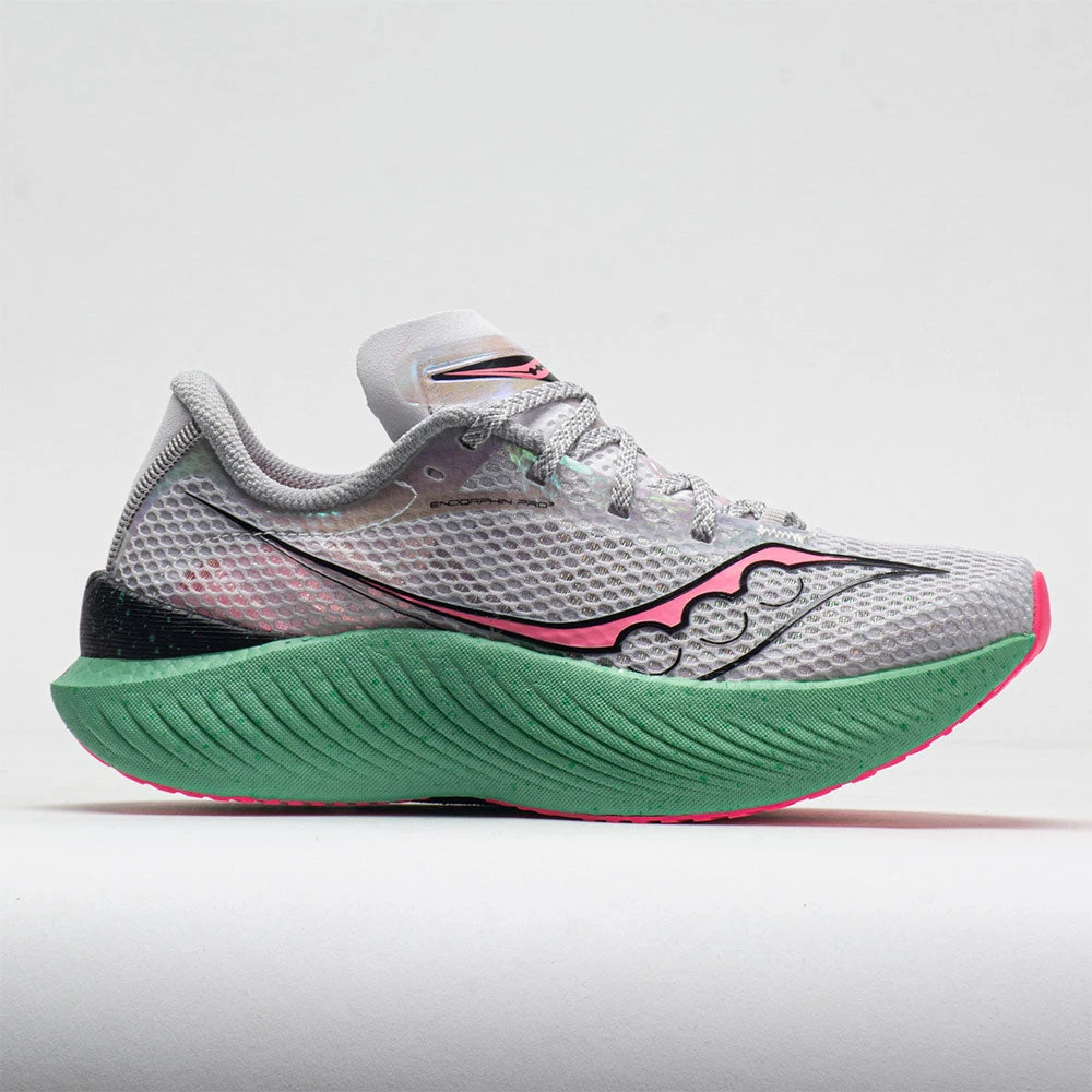 Saucony Endorphin Pro 3 Women's Fog/VIZI Pink 3 Saucony Endorphin Pro 3 Women's Fog/VIZI Pink