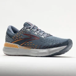 Brooks Glycerin GTS 20 Men's Grey/Chili Oil/Orange -Footwear Sale 049411 5