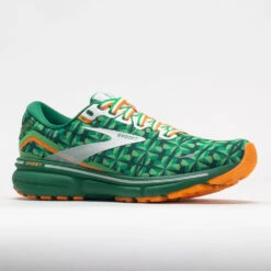 Brooks Ghost 15 Women's Run Lucky Green/White/Orange -Footwear Sale 049534 5