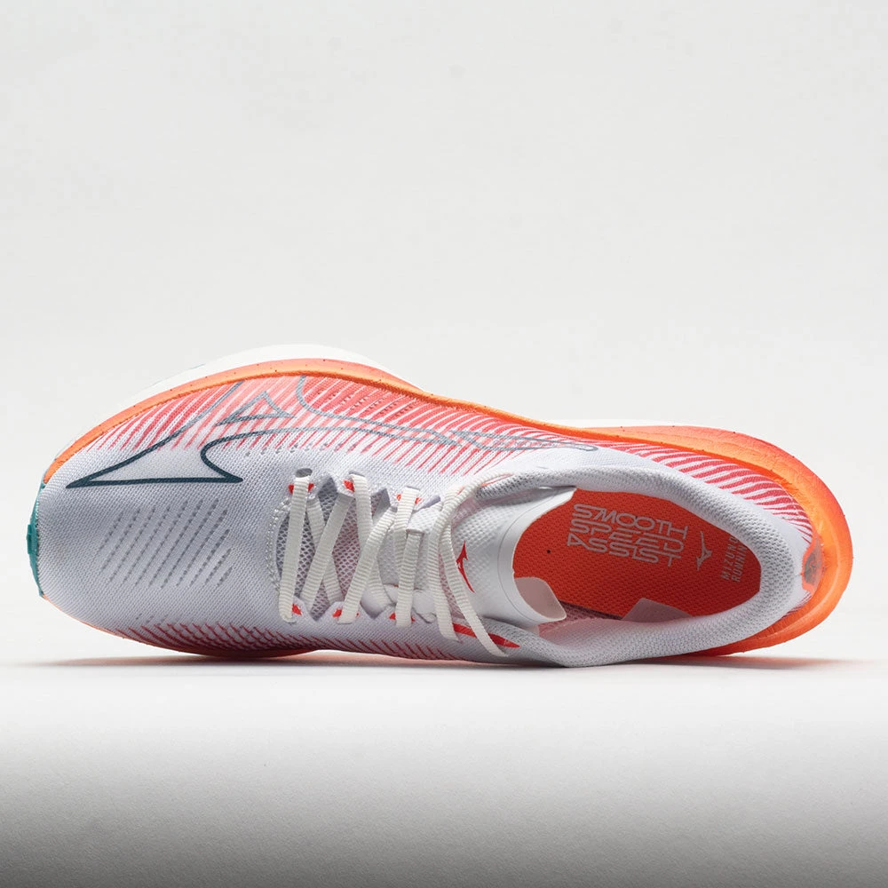 Mizuno Wave Rebellion Pro Men's White/Silver 5 Mizuno Wave Rebellion Pro Men's White/Silver - Image 3