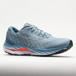 Mizuno Wave Inspire 19 Knit Men's Forget Me Not/Nimbus Cloud -Footwear Sale 049713 5