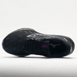 Mizuno Wave Inspire 19 Women's Black/Silver -Footwear Sale 049716 2