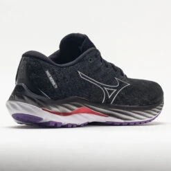 Mizuno Wave Inspire 19 Women's Black/Silver -Footwear Sale 049716 6