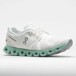 On Running On Cloud 5 Women's Undyed White/Creek -Footwear Sale 049772 5