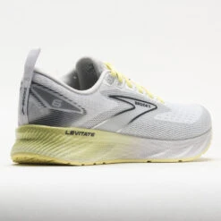 Brooks Levitate 6 Women's White/Oyster/Yellow -Footwear Sale 049819 6