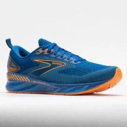 Brooks Levitate GTS 6 Men's Classic Blue/Orange -Footwear Sale 049821 5