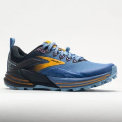 Brooks Cascadia 16 Women's Blue/Black/Yellow -Footwear Sale 049839 5