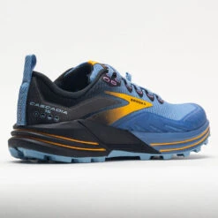 Brooks Cascadia 16 Women's Blue/Black/Yellow -Footwear Sale 049839 6