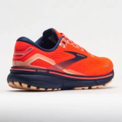 Brooks Ghost 15 Women's Coral/Navy/Peach -Footwear Sale 049858 6