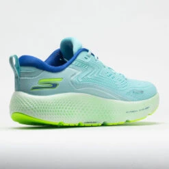 Skechers GoRun Max Road 6 Women's Blue/Lime -Footwear Sale 049885 6