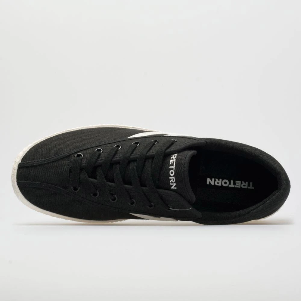 Tretorn Nylite Plus Canvas Women's Black/Black/White 5 Tretorn Nylite Plus Canvas Women's Black/Black/White - Image 3