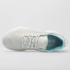 K-Swiss Hypercourt Supreme Women's Barely Blue/White/Blue Glow -Footwear Sale 115638 2