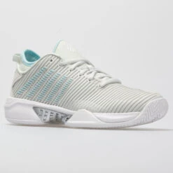K-Swiss Hypercourt Supreme Women's Barely Blue/White/Blue Glow -Footwear Sale 115638 5
