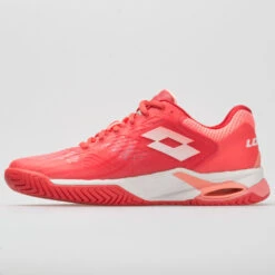 Lotto Mirage 100 Speed Women's Red Fluo/All White/Vivid Rose -Footwear Sale 116003 1