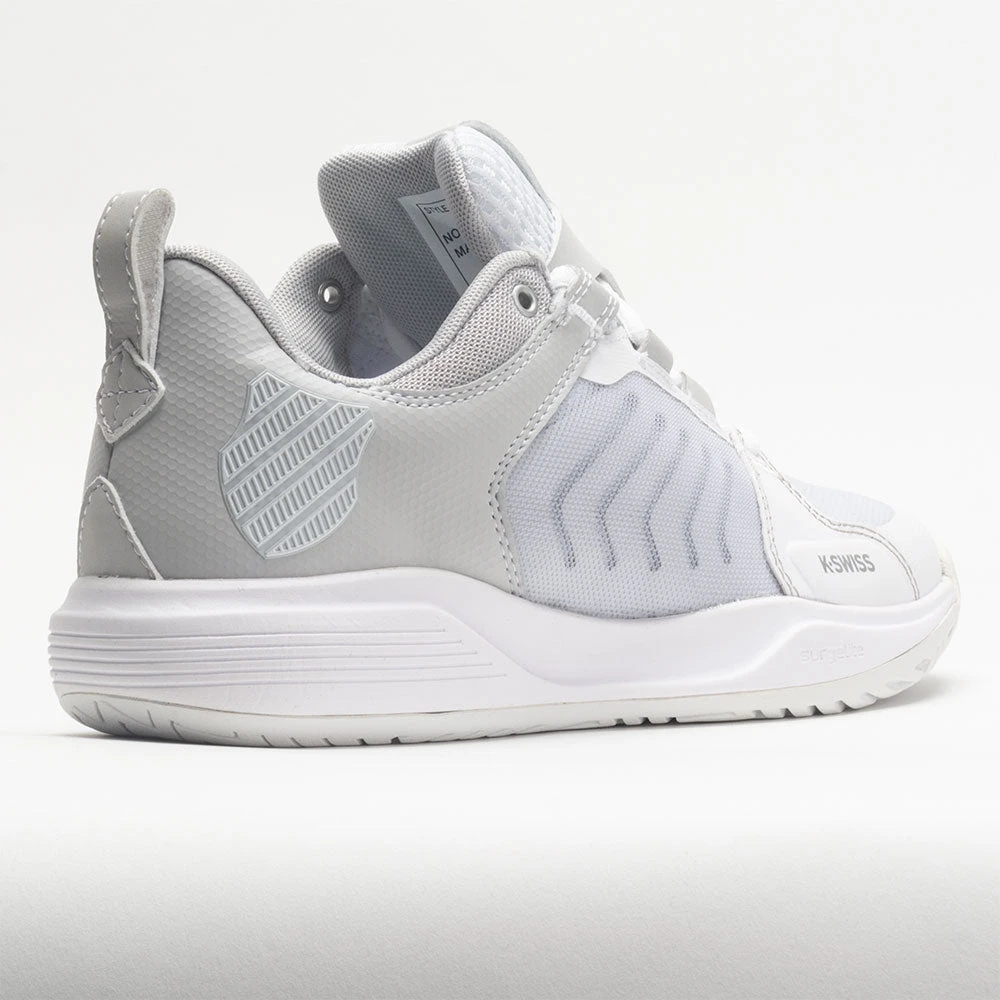 K-Swiss Ultrashot Team Women's White/Lunar Rock/Silver 8 K-Swiss Ultrashot Team Women's White/Lunar Rock/Silver - Image 6