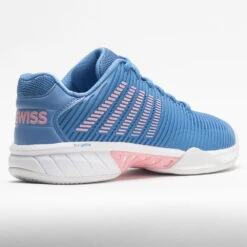 K-Swiss Hypercourt Express 2 Women's Silver Lake Blue/Wht/Orchid Pink -Footwear Sale 116672 6