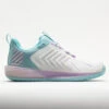K-Swiss Ultrashot 3 Women's Brilliant White/Angel Blue/Sheer Lilac -Footwear Sale 116899 3
