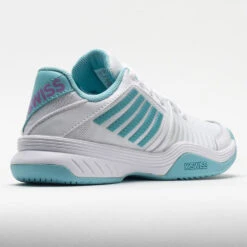K-Swiss Court Express Women's White/Angel Blue/Sheer Lilac -Footwear Sale 116923 6