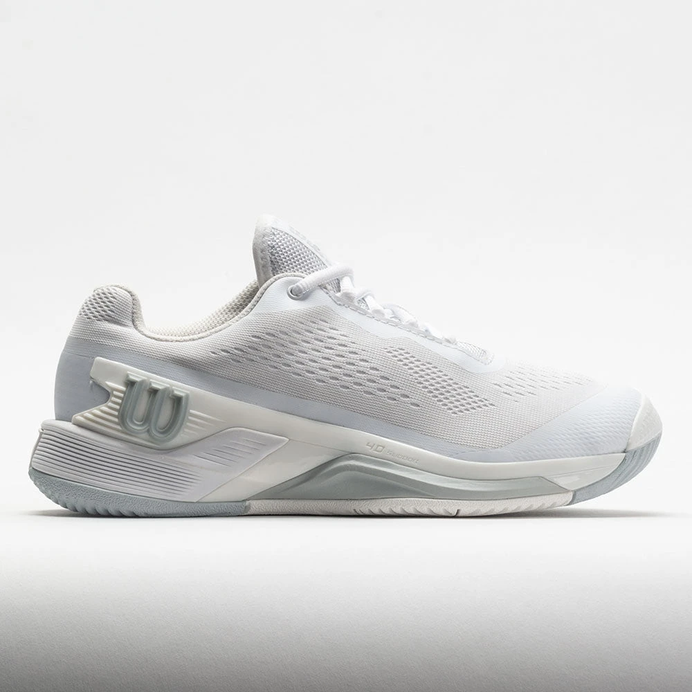 Wilson Rush Pro 4.0 Women's White/White/Pearl Blue 3 Wilson Rush Pro 4.0 Women's White/White/Pearl Blue