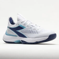 Diadora Finale AG Women's White/Blue Print -Footwear Sale 117033 5
