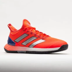 Adidas Adizero Ubersonic 4 Men's Solar Red/Metallic/Lucid Blue -Footwear Sale 117046 5