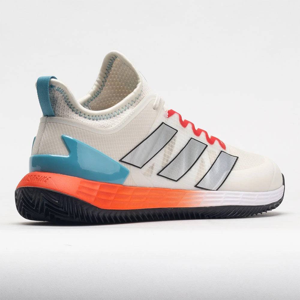 Adidas Adizero Ubersonic 4 Clay Men's Chalk White/Metallic/Blue 8 Adidas Adizero Ubersonic 4 Clay Men's Chalk White/Metallic/Blue - Image 6