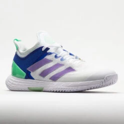 Adidas Adizero Ubersonic 4 Women's White/Violet Fusion/Silver Metallic -Footwear Sale 117052 5